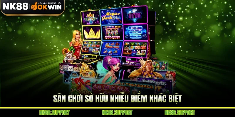 Sân chơi sở hữu nhiều điểm khác biệt